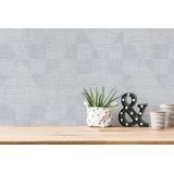 living walls Vliestapete »Titanium«, geometrisch-grafisch-Motiv, Tapete Geometrisch Tapeten Wohnzimmer Schlafzimmer Küche modern Design