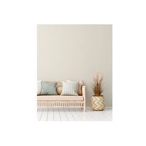 Behang stoflook beige duurzaam - Natural Living A.S. Création 386665 - vliesbehang uni - 10,05 x 0,53 m Made in Germany