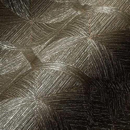 A.S. Création - My Home My Spa - Vliesbehang - Bruin - Grafisch