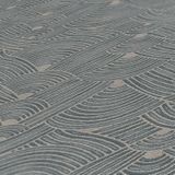 Nara - Vliesbehang - Geometrisch - Wit - Vinyl - 10.05 Meter