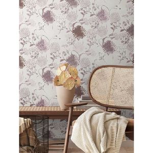 House of Turnowsky - Vliesbehang - Kleurvol - Flora en Fauna - 10.05 meter