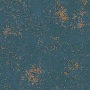 Metallic behang blauw petrol A.S. Création THE BOS 388326 vliesbehang structuur 10,05 m x 0,53 m Made in Germany