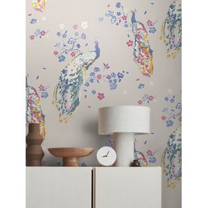 House of Turnowsky - Grijs - Floral - 389064 | 4051315577745 | Behang