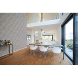Grafische behang grijs zilver - Livingwalls Premium Wall 2 389761 - vliesbehang - 10,05 m x 0,53 m Made in Germany
