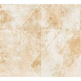 GRAFISCH BEHANG | Industrieel - wit goud - A.S. Création Profitex 2