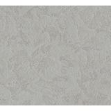 Unitbehang grijs zilver - Livingwalls Premium Wall 2 390351 - vliesbehang effen - 10,05 m x 0,53 m Made in Germany