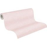 Gestreept behang crème roze - A.S. Création Maison Charme 390761 - vliesbehang - 10,05 m x 0,53 m Made in Germany