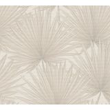 A.S. Création - Antigua - Vliesbehang - Beige Crème Zilver