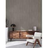 LATTENWAND BEHANG | industrieel Grijs Zwart A.S. Création Elements 2