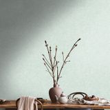 Livingwalls - Vliesbehang - Groen - Hoogwaardige Kwaliteit - 10,05m x 0,53m