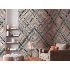 The Wall II - Grijs - Abstract - 392281 | 4051315602461 | Behang