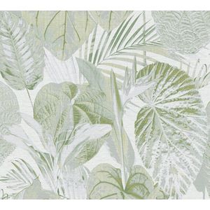 Famous Garden - Groen - 393554 | 4051315608302 | Behang