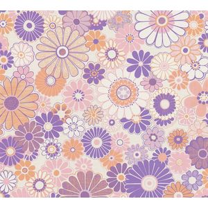RETRO BEHANG | Floraal - meerkleurig - A.S. Création Retro Chic