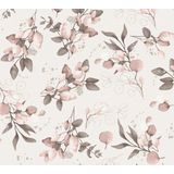 A.S. Creation - Pure Elegance - Vliesbehang - Beige Groen - 10.05 Meter