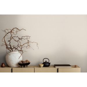 Living Walls - Michalsky - Vliesbehang - Crème Wit - Linnenlook