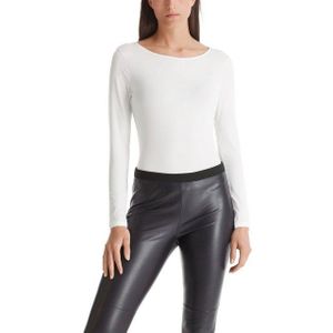 Marc Cain, Dames, Tops, Wit, Maat: S Nylon,