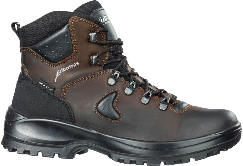 Albatros - Mont Blanc - Wandelschoenen - Bruin - Vet Leder