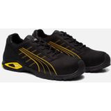 PUMA Safety Amsterdam Low 642710-47 Veiligheidsschoenen S3 Schoenmaat (EU): 47 Zwart/geel 1 paar