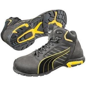 Puma Veiligheidslaars | maat 40 zwart/geel | S3 SRC EN ISO 20345 | nubuckleer | 1 stuk - 63.224.0-40 63.224.0-40