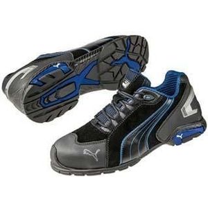 Puma Safety Shoes - puma Sicherheitsschuh Rio Black Low Größe 45 schwarz / blau - 64.275.0-45