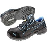Puma - Niobe WNS Low - Werkschoen - Blauw - Runderleer - S3 ESD