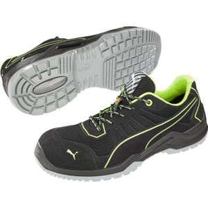 Puma Veiligheidsschoen | maat 40 zwart/groen | S1P SRC ESD EN ISO 20345 | microvezel/mesh | 1 stuk - 64.421.0-40 64.421.0-40