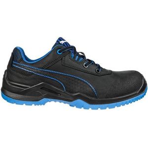 Puma Safety Argon Laag S3 644220 - Zwart/Blauw - 48