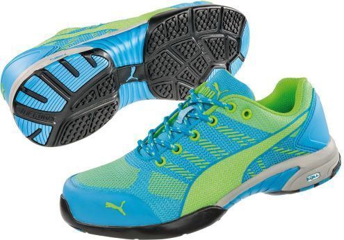 Puma - Celerity Knit - Werkschoenen - Blauw - Textiel - S1P