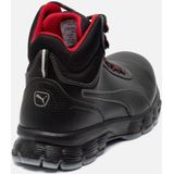 Puma - Condor Mid - Werkschoen - Zwart - Leer - Veiligheidsschoen