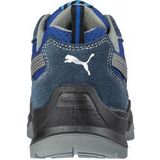 PUMA Omni Blue Low SRC 643610-40 Veiligheidsschoenen S1P Schoenmaat (EU): 40 Blauw, Zilver 1 stuk(s)