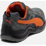 Puma - Omni Flash S1P - Werkschoen - Zwart - Suède - Stalen Neus