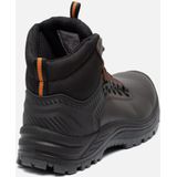 Albatros - ENDURANCE MID - Veiligheidslaars - Zwart - Gevet Runderleder