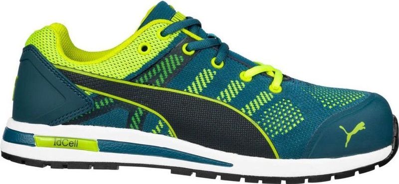 Puma Veiligheidsschoen | maat 41 blauw/groen | S1P ESD HRO SRC EN ISO 20345 | textiel | 1 stuk - 64.317.0-41 64.317.0-41