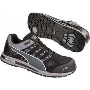 Puma - Safety Elevate S1 - Veiligheidssneakers - Zwart - Geweven SAFETY KNIT