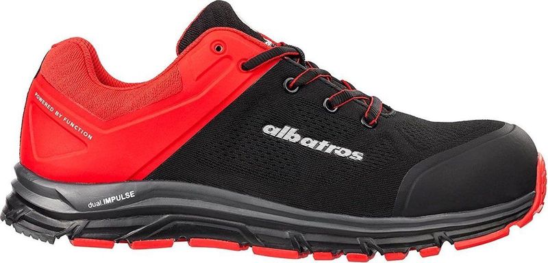 Albatros - Lift Red Impulse Low S1P - Werkschoen - Zwart/Rood