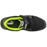 Puma Neodyme Werkschoen - Zwart/Groen - Microvezel - S1P ESD Gecertificeerd