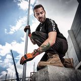 Puma - Conquest S3 Werkschoen - Hoog - Steen - Nubuck-leer