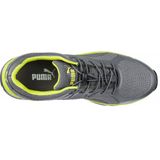 Puma - Fuse Motion 2.0 Low - Werkschoen - Grijs/Groen - S1P ESD Gecertificeerd
