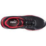 Puma - Fuse Motion - Werkschoen - Zwart/Rood - S1P ESD Gecertificeerd