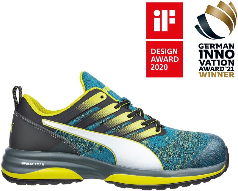 Puma Charge Green - Laag - Groen - Werkschoenen S1P SRC ESD HRO 64452