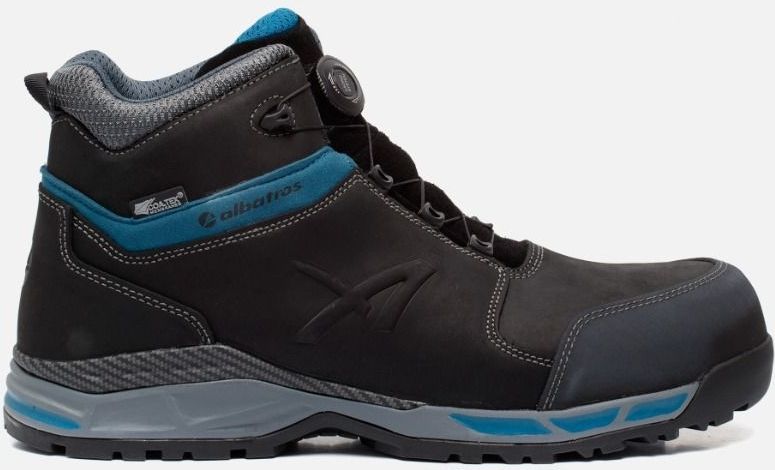 Albatros - Tofane QL CTX S3 - Veiligheidsschoenen - Halfhoog - Zwart - Leer