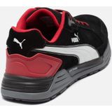 Puma - Airtwist - Werkschoenen - Black Red - Suede Leer - S3 SRC HRO ESD