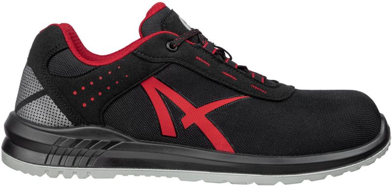 Albatros GRID LOW SRC 648710210000037 Veiligheidsschoenen S3 Schoenmaat (EU): 37 Zwart-rood 1 paar