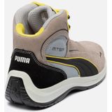 Puma - Touring S3 Werkschoen - Steen - Hydrofoob Veloursleer - Ademend Voeringmateriaal