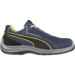 Puma - Safety Touring Blue - Werkschoenen - Blauw - Leer