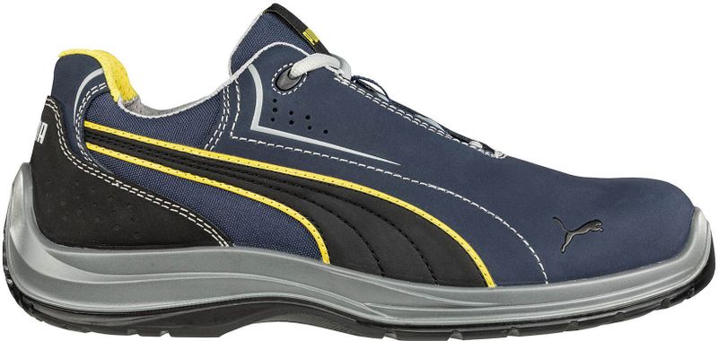 Puma - Safety Touring Blue - Werkschoenen - Blauw - Leer