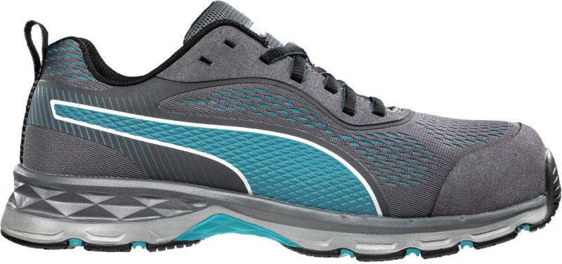 Puma - Fuse Knit Laag S1P - Werkschoenen - Zwart - Textiel - Vegan