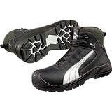 Puma - Conquest S3 Veiligheidsschoen - Halfhoog - Zwart - Geolied Volnerfleder