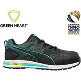 Puma - Vivid GH S1P Veiligheidsschoenen Laag - Groen - Gedeeltelijk Gerecycled Polyester
