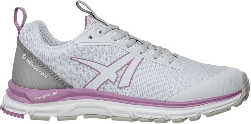 Albatros - AER55 ST - Veiligheidsschoenen - Wit - Rubberen Buitenmateriaal